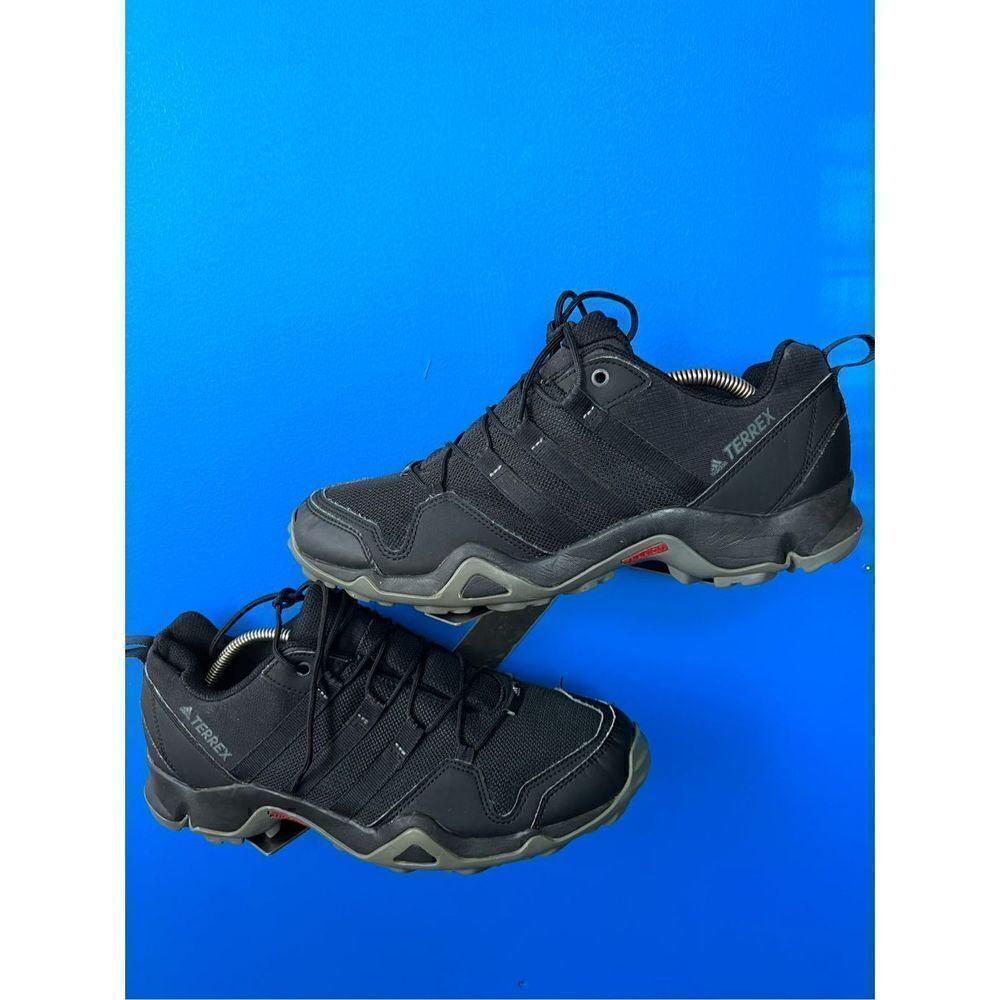 Adidas Terrex AX2R Men's Sz 11 EUR 46.5 Black Hiking Trail Outdoor Shoes BA8041